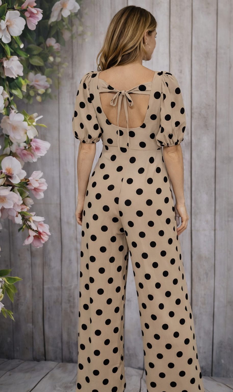 Mango elegant polka dot jumpsuit