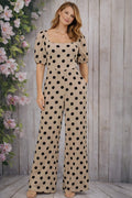 Mango elegant polka dot jumpsuit