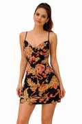 Mango viscose mini dress