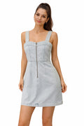 Mango denim mini dress