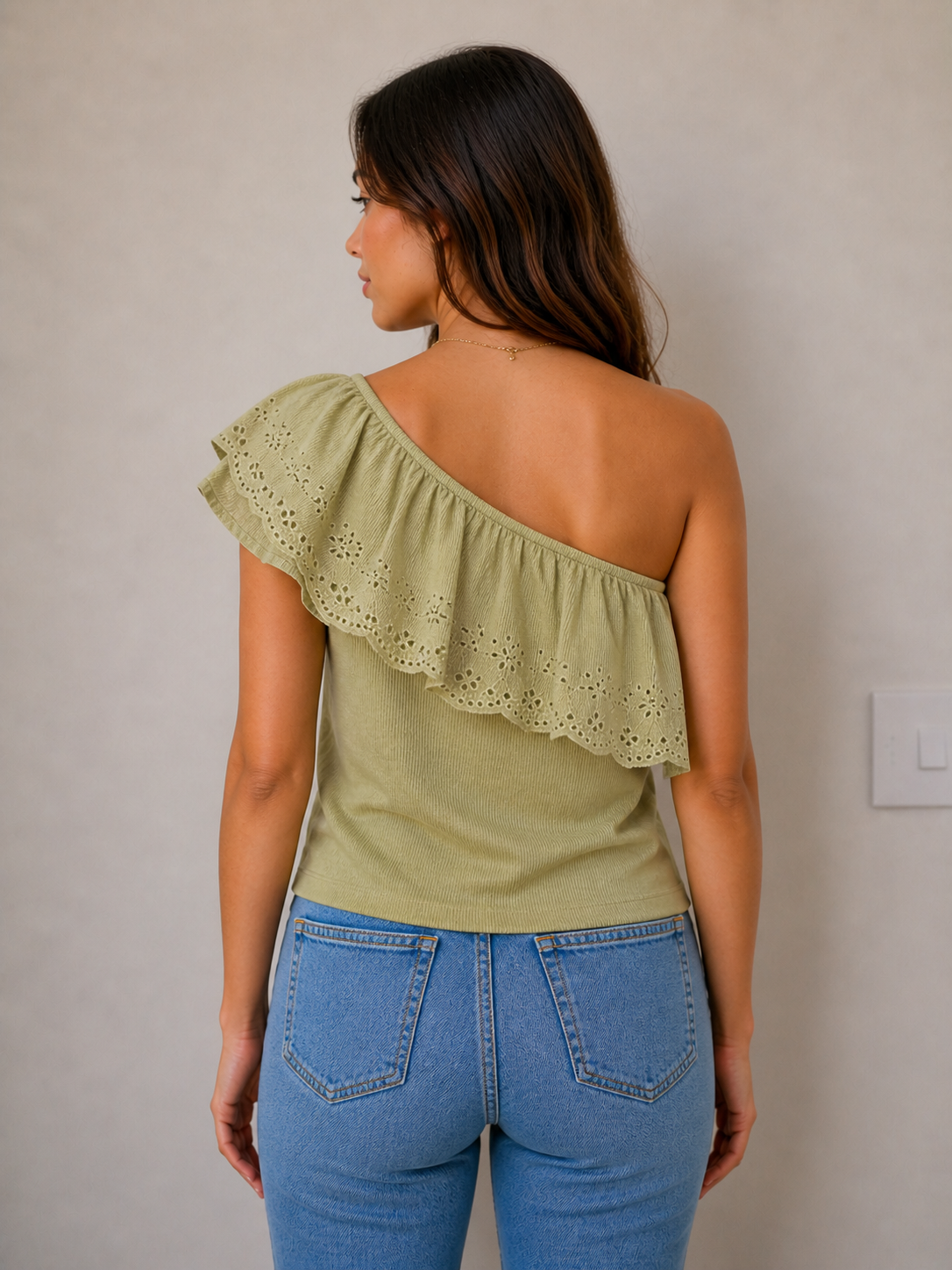 Vila one-shoulder top