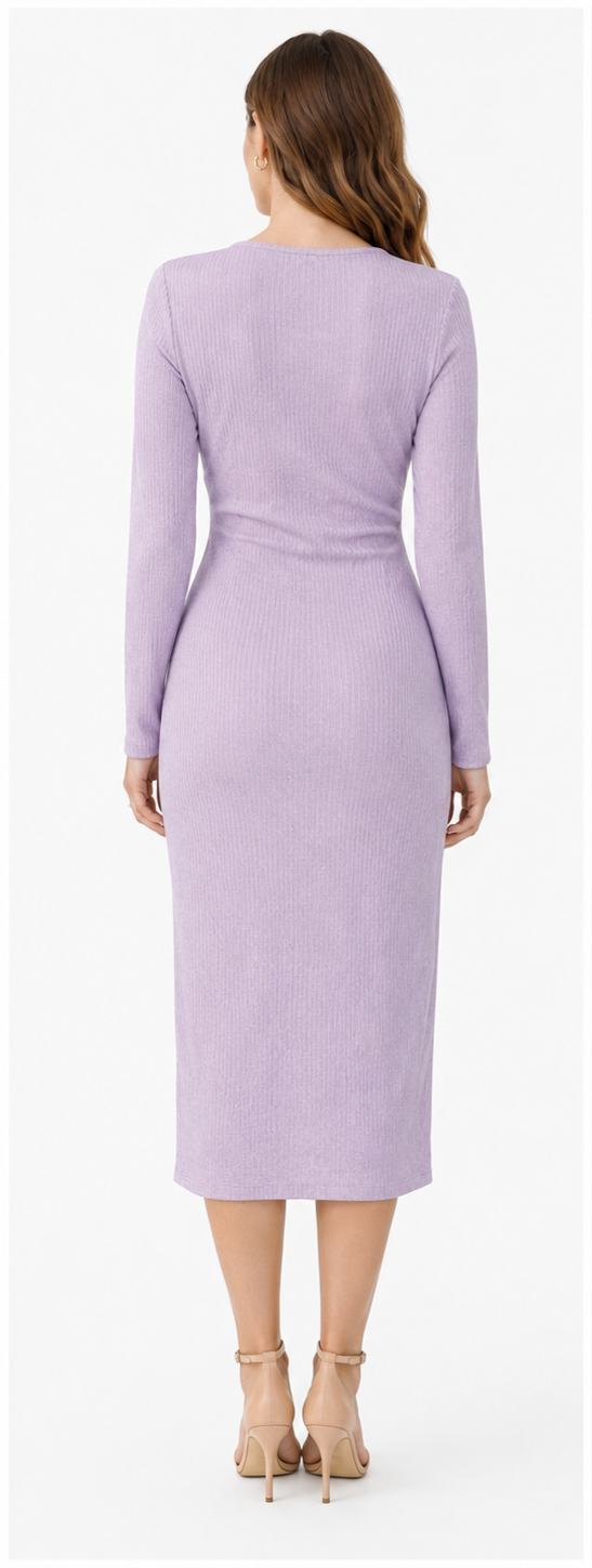Vero Moda lilac midi dress