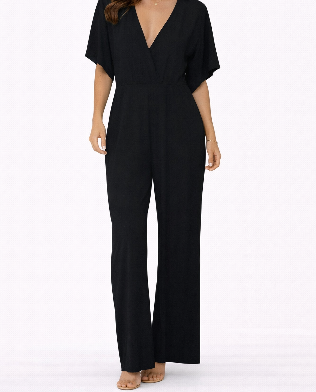 Mango black jumpsuit