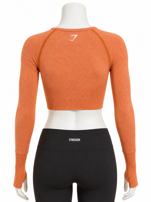 Gymshark long sleeve crop top