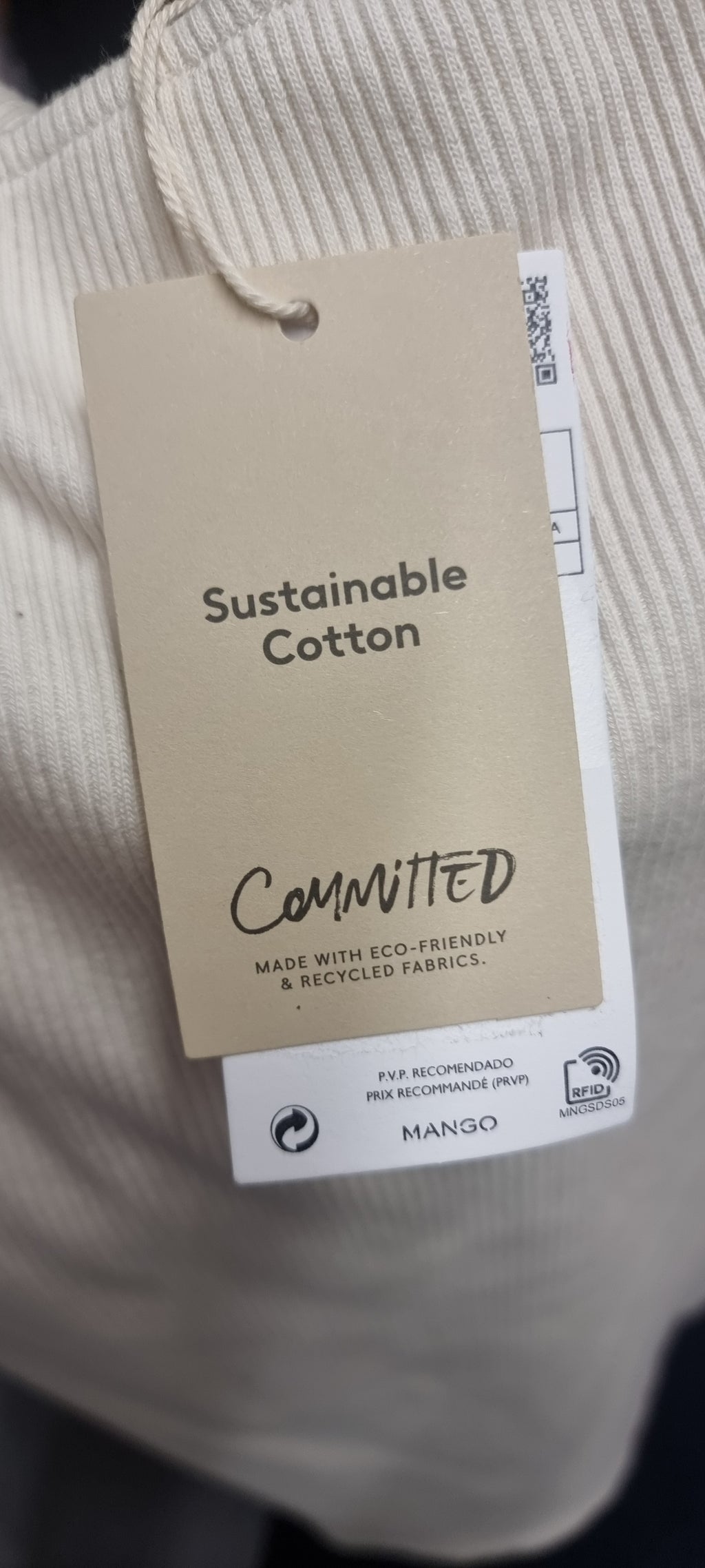 Mango cotton mini dress