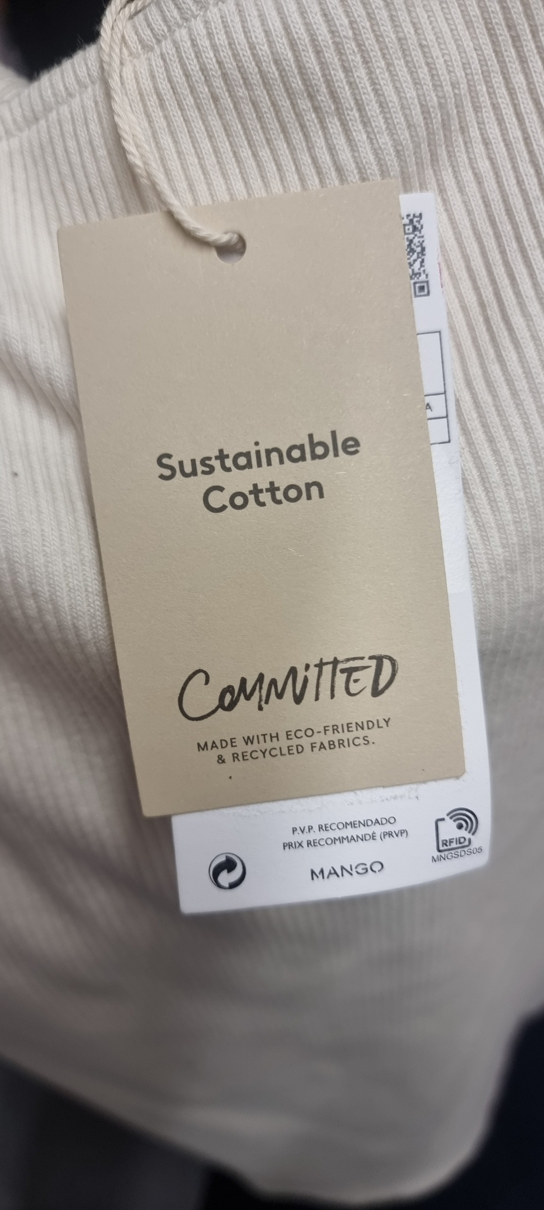 Mango cotton mini dress