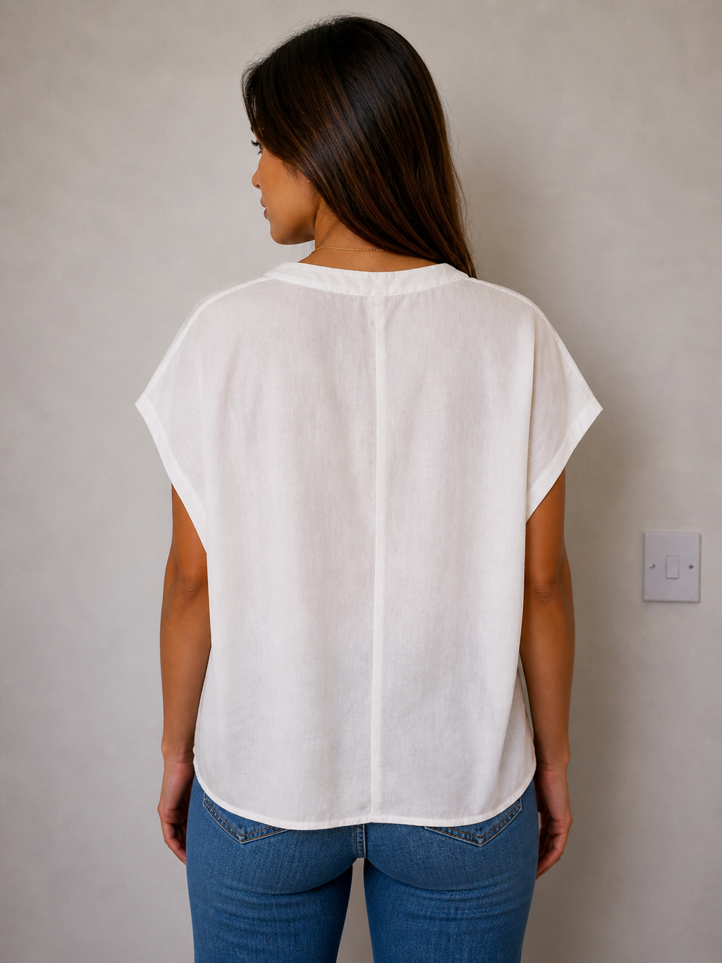 S Oliver cotton blend blouse