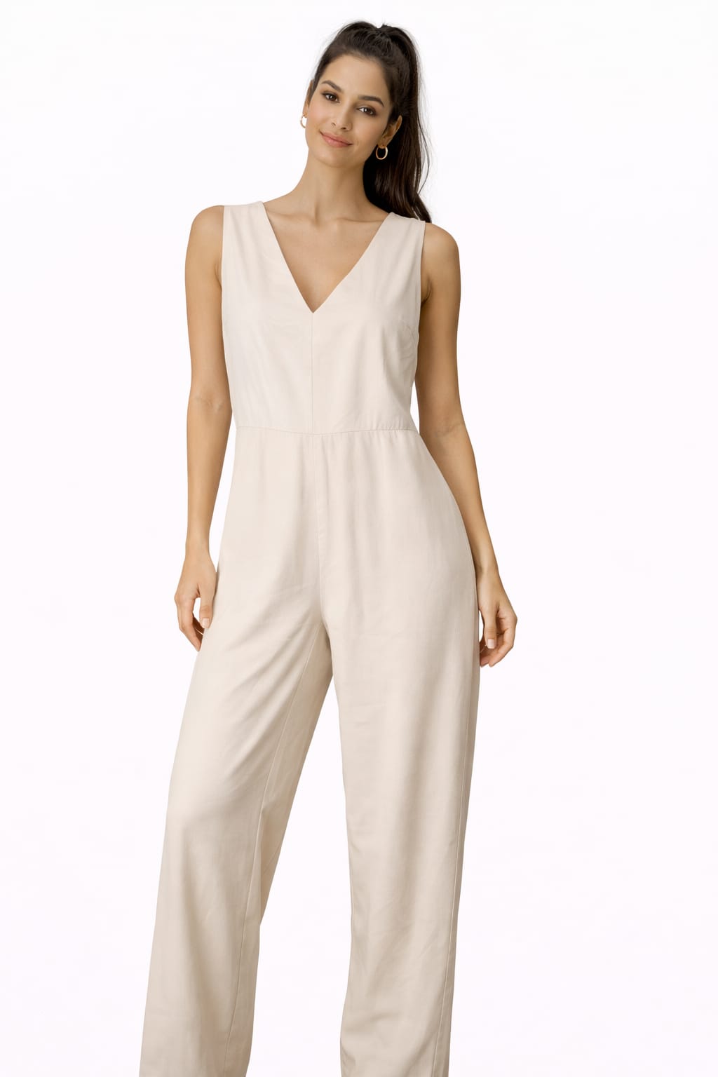Mango Sleeveless Jumpsuit