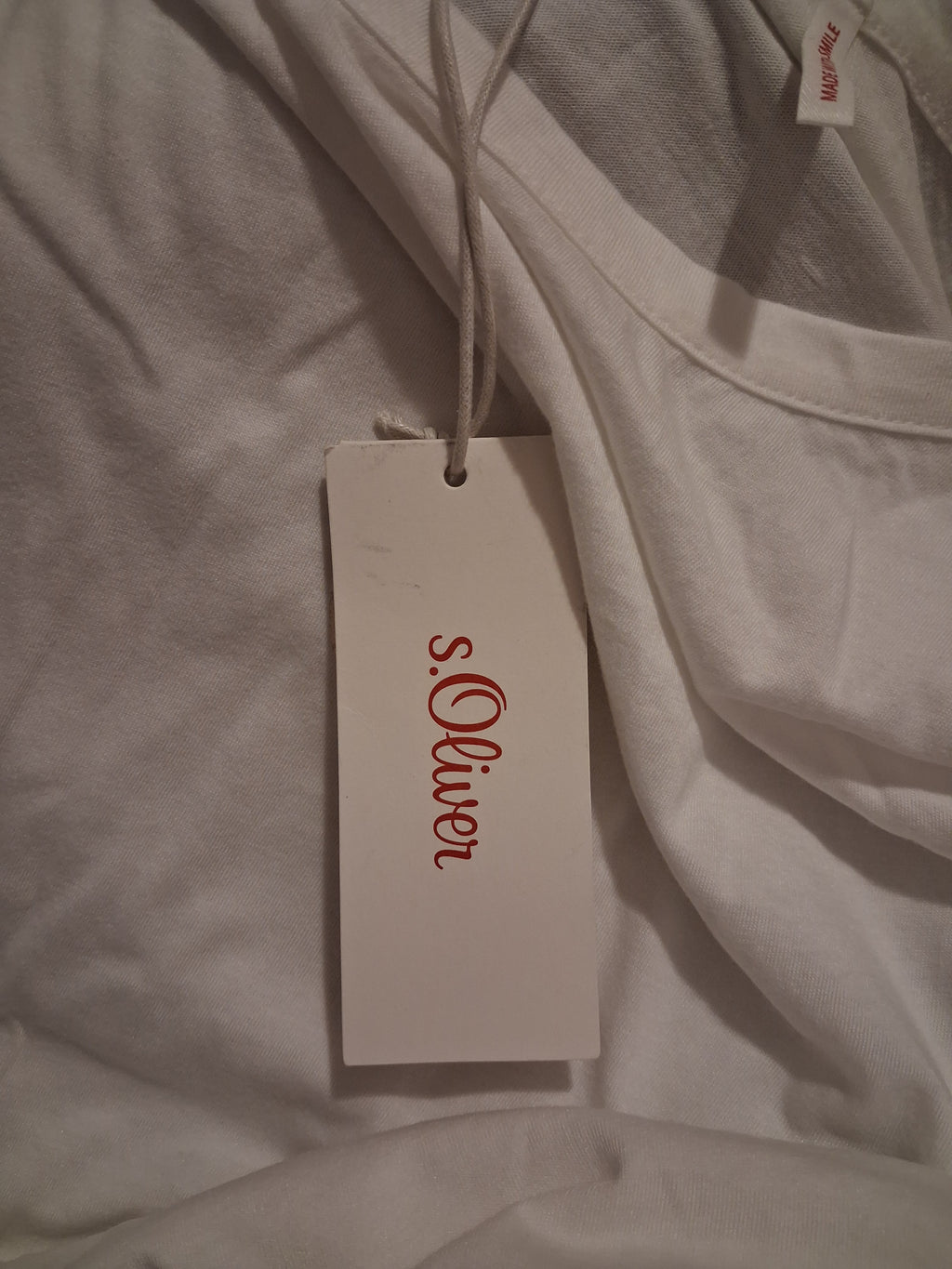 S.Oliver cotton modal blend top