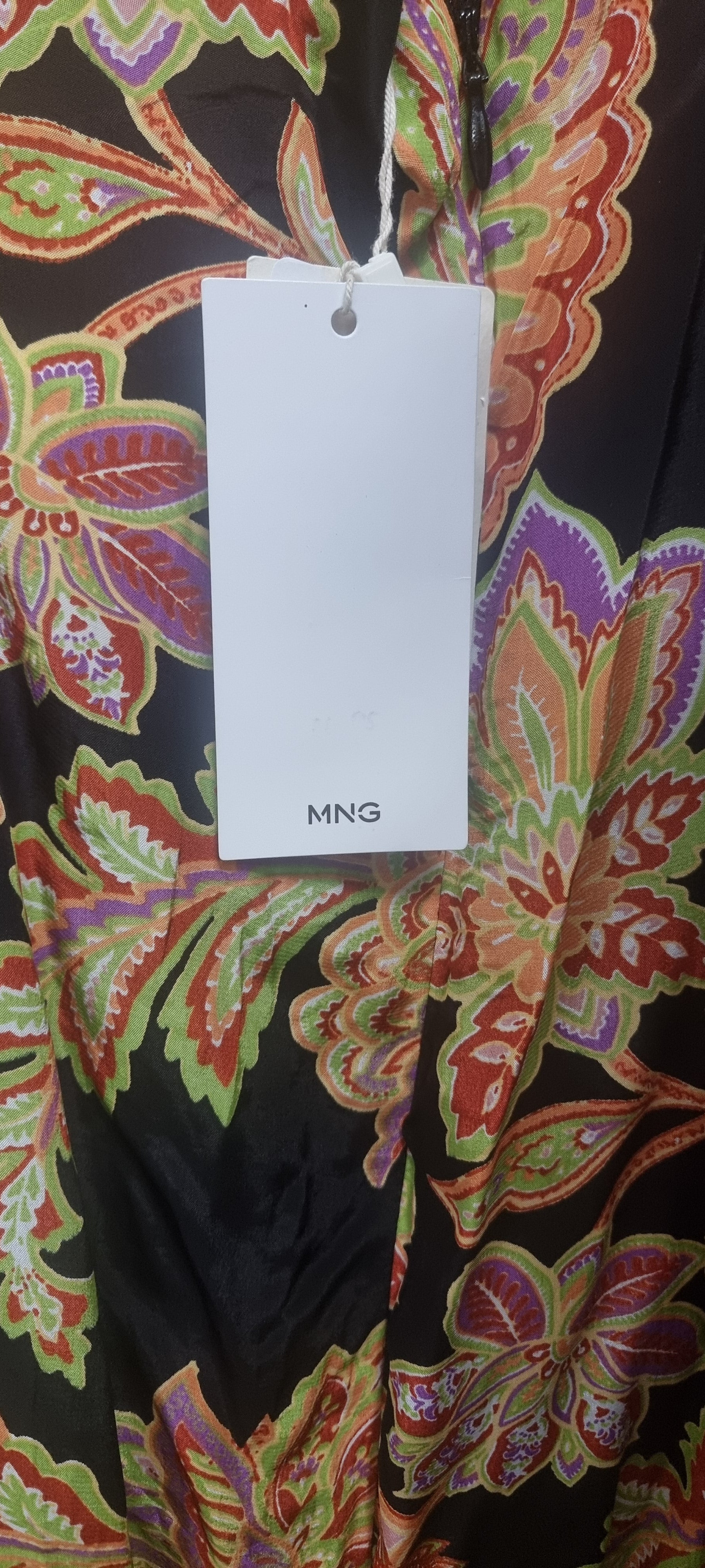 Mango viscose mini dress